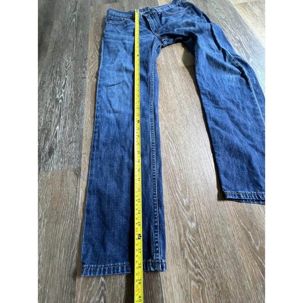 Levis 514 Straight Fit Jeans Mens 30x30 Blue Medium Wash Denim Pants